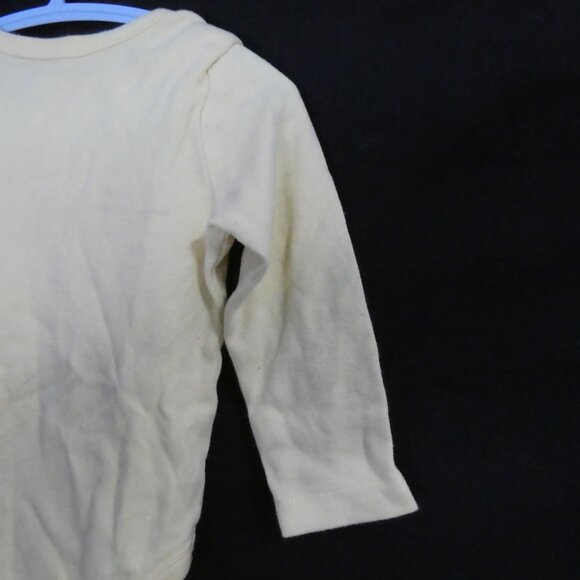 JOE FRESH - Baby | 18-24 months | Yellow Long Sleeve Bodysuit | Snap Bottom - Picture 12 of 15